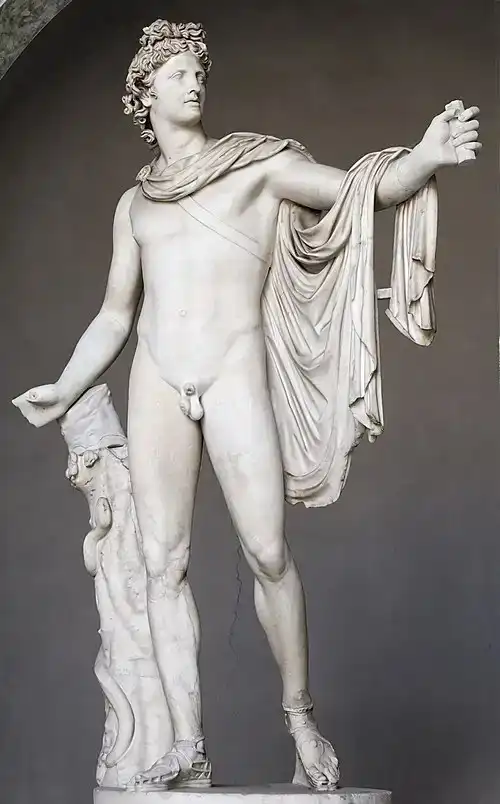 Apollo Belvedere, marmer, Musei Vaticani