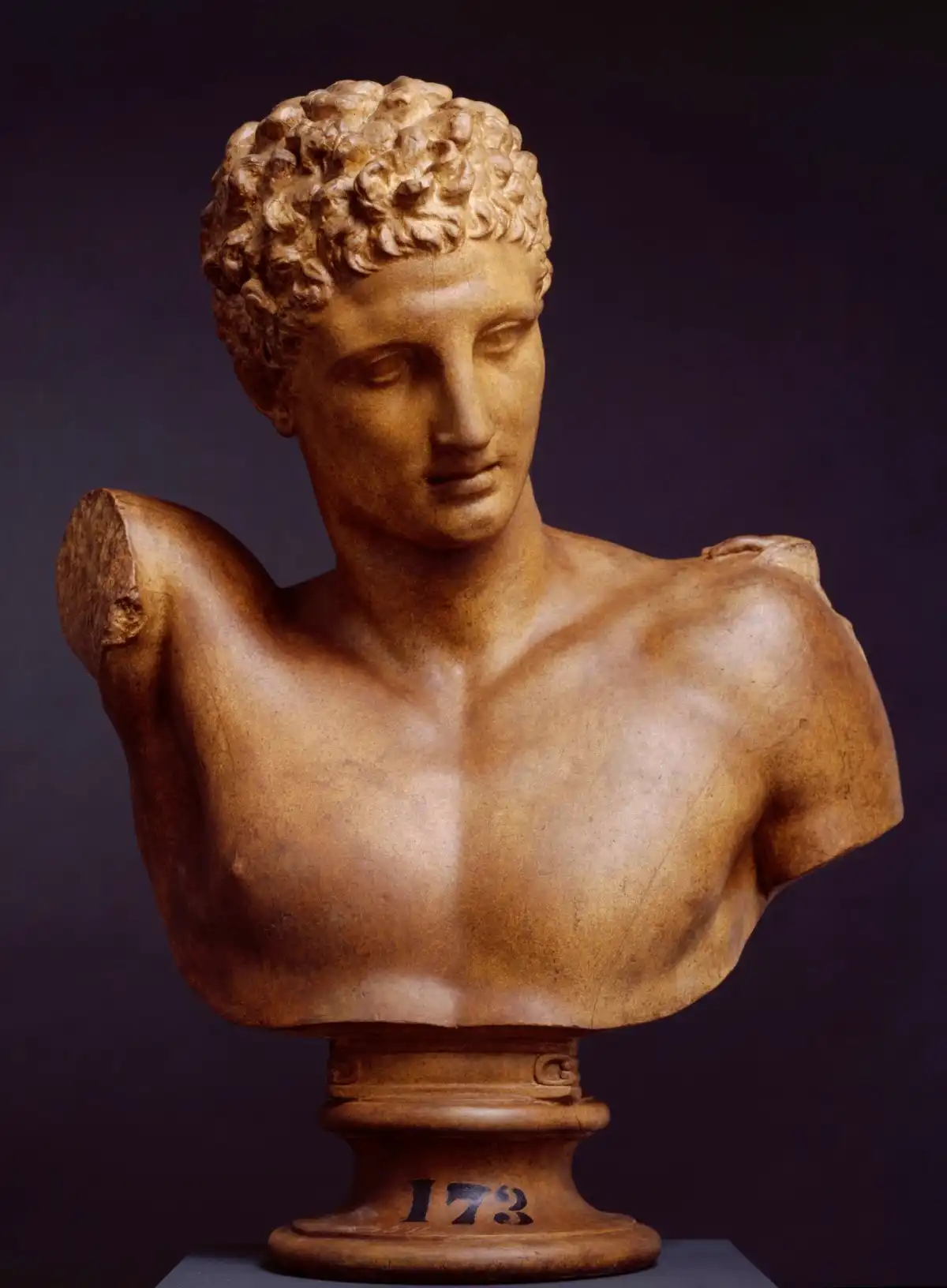 Hermes met de jonge Dionysos, Olympia